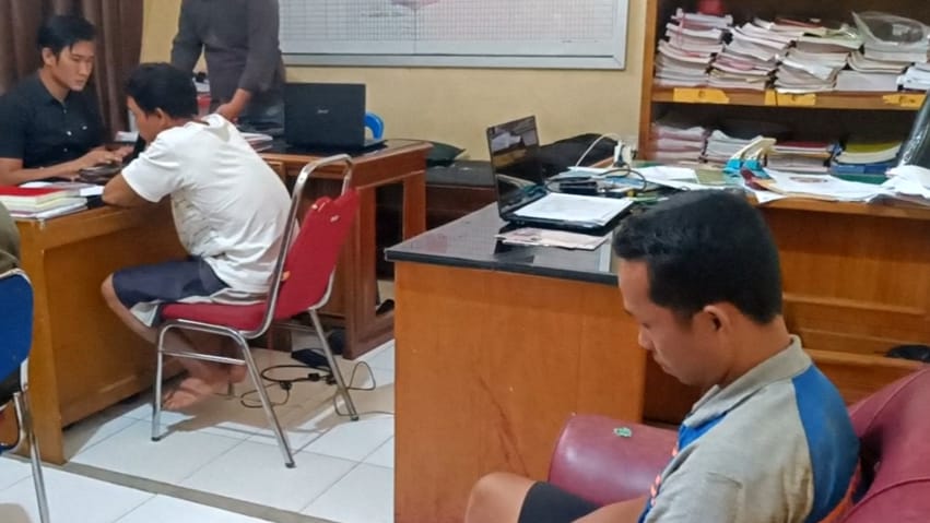  Putas Ikan di Sungai, Dua Pria Digelandang  Ke Polres Seluma