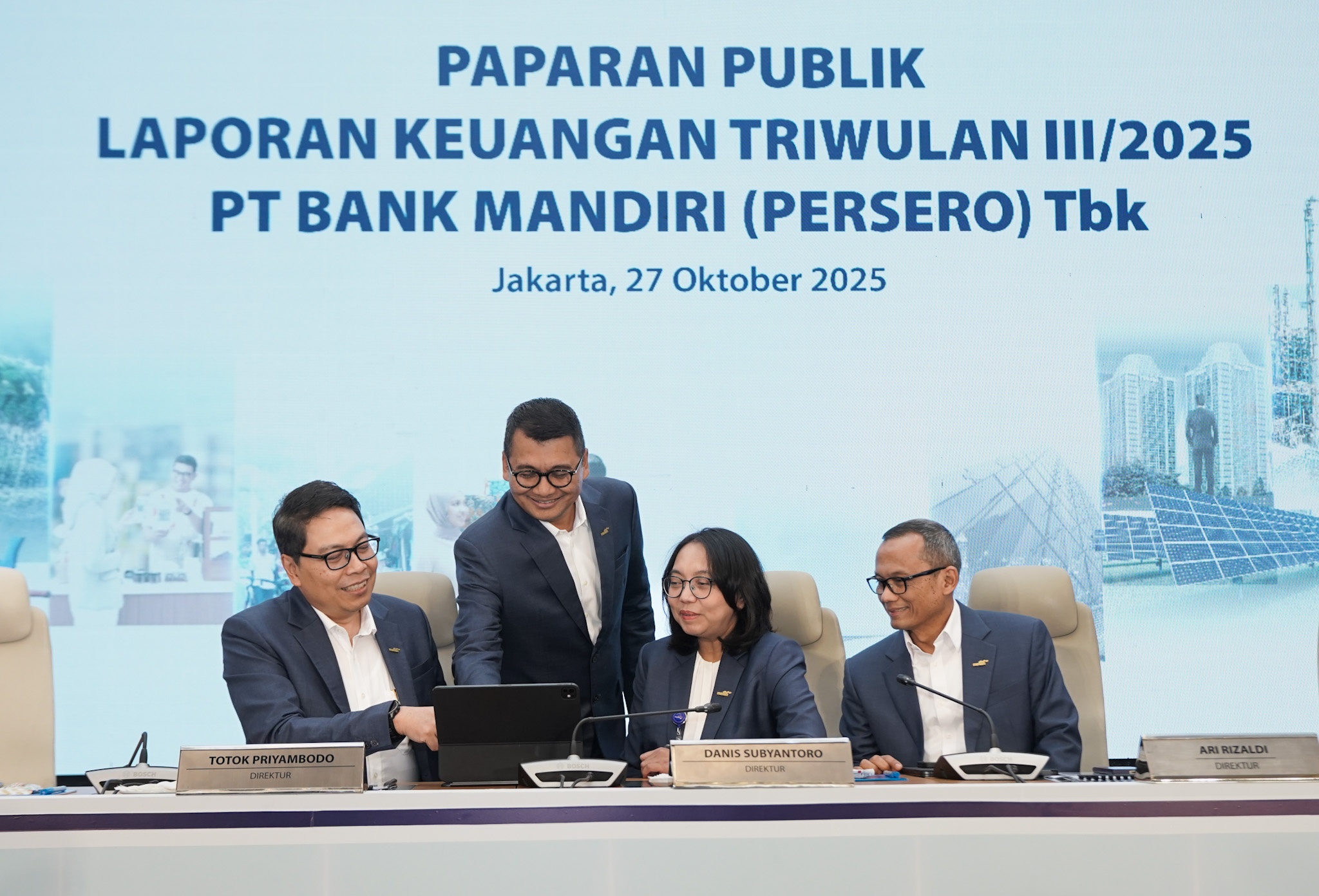  Kuartal III 2025, Kinerja Bank Mandiri Solid, Perkokoh Peran Sebagai Penggerak Pertumbuhan Ekonomi Nasional