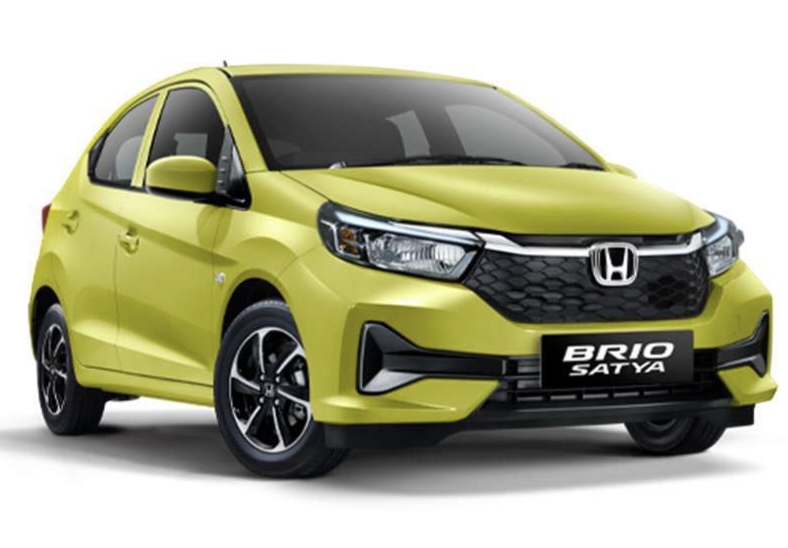 Honda Brio Satya E Mobil Sporty Desain yang Lebih Kecil Kompak Nyaman Cocok Mobil Kantoran 