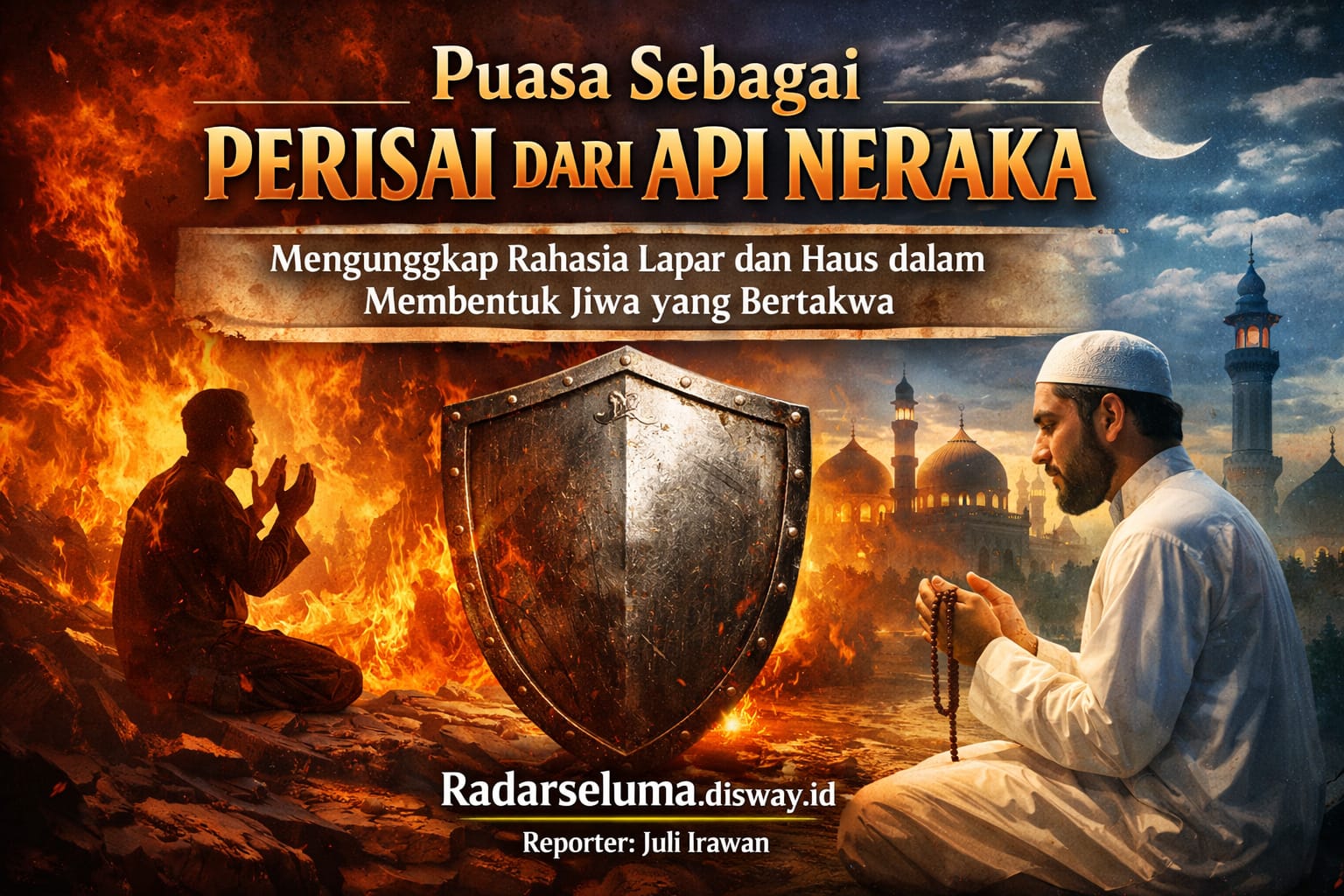 Puasa sebagai Perisai dari Api Neraka: Mengungkap Rahasia Lapar dan Haus dalam Membentuk Jiwa yang Bertaqwa