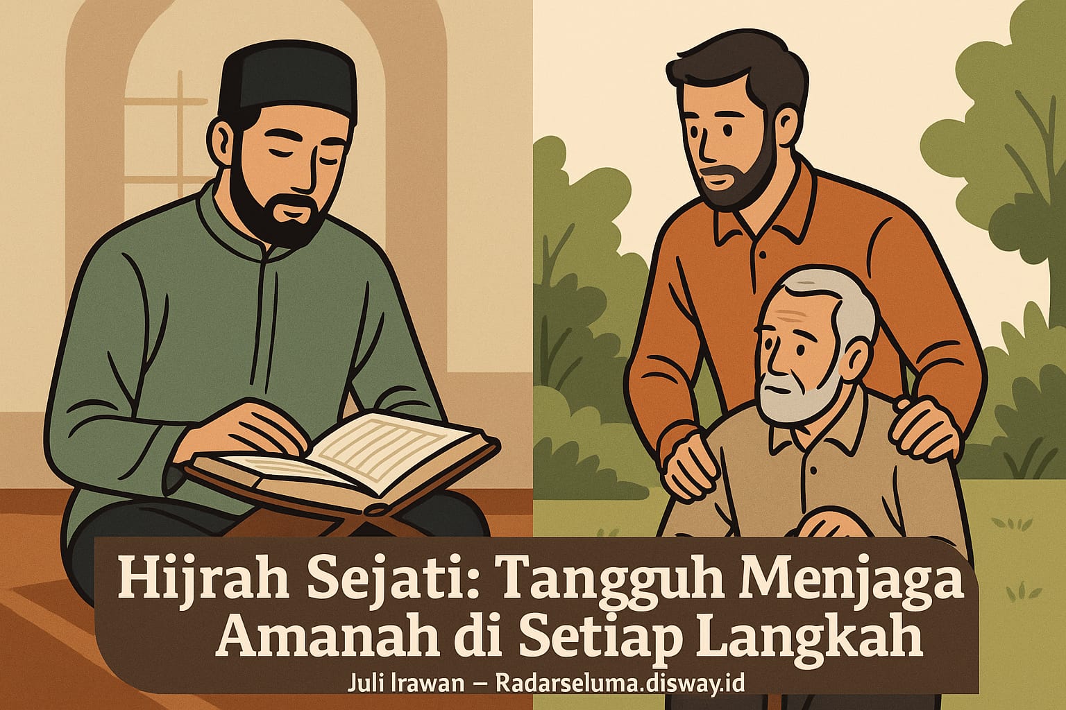 Hijrah Sejati: Menjaga Amanah sebagai Muslim yang Tangguh dan Konsisten