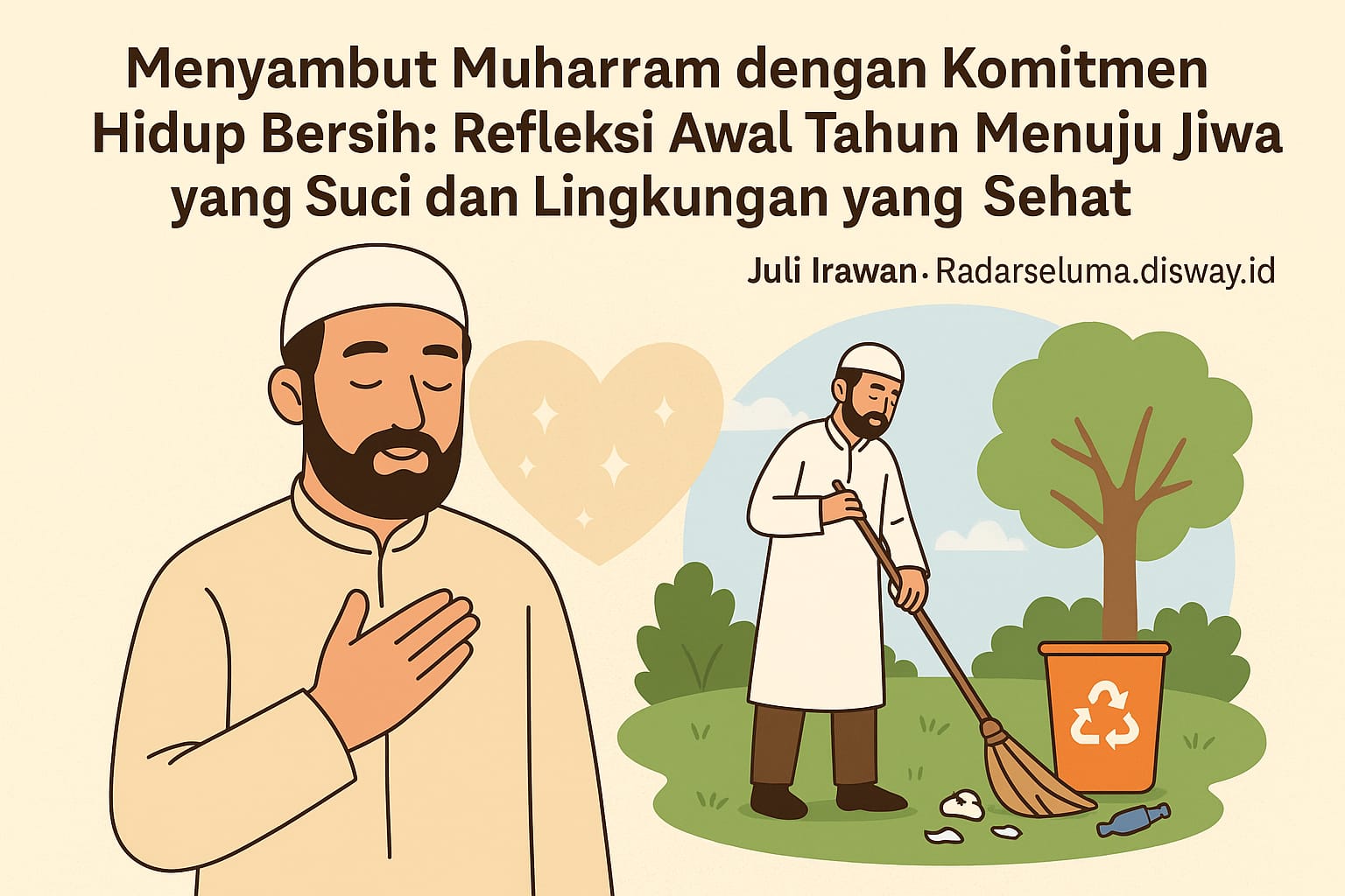 Menyambut Muharram dengan Komitmen Hidup Bersih