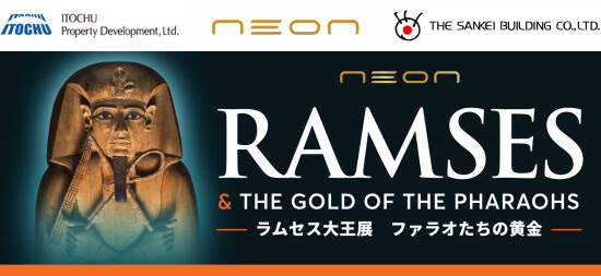  NEON Jepang Gelar Pertunjukan Perdana Ramses dan Emas Para Firaun di Asia di Tokyo