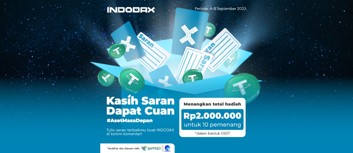 Cuma Kasih Saran di INDODAX, Bisa Dapat Cuan! Sampai 2 Juta!