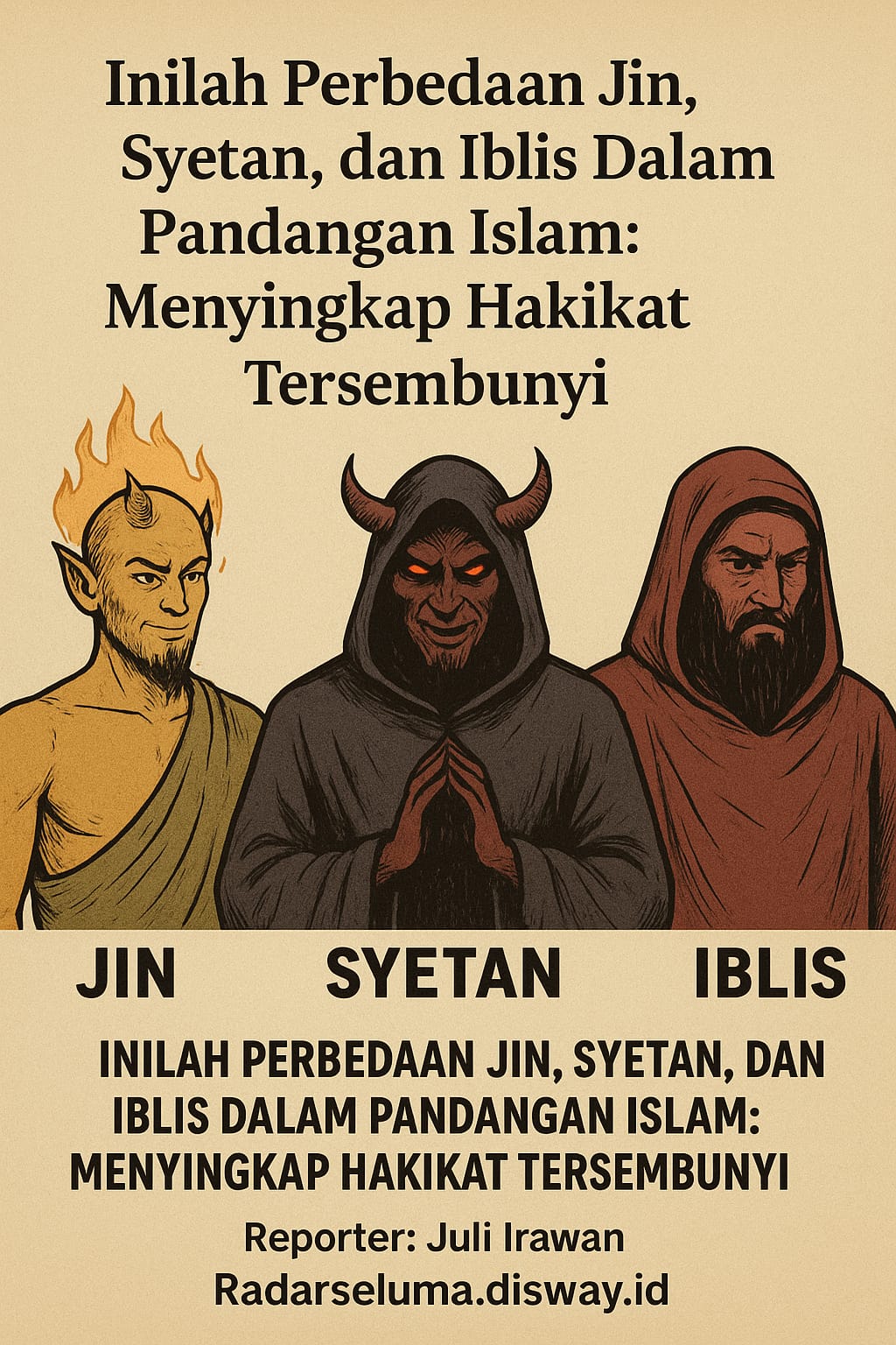 Inilah Perbedaan Jin, Syetan, dan Iblis Dalam Pandangan Islam: Menyingkap Hakikat Tersembunyi