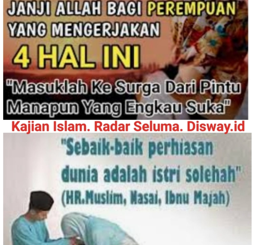 Janji Allah Kepada Wanita Yang Mengerjakan 4 Hal Ini, Apa Saja Yuk Simak..??