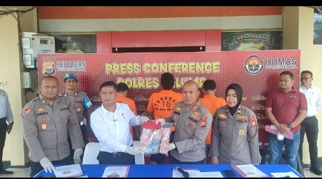 Ditahan, Kades, Sekdes dan Bendahara Desa Dusun Tengah Rugikan Negara Rp 577 Juta