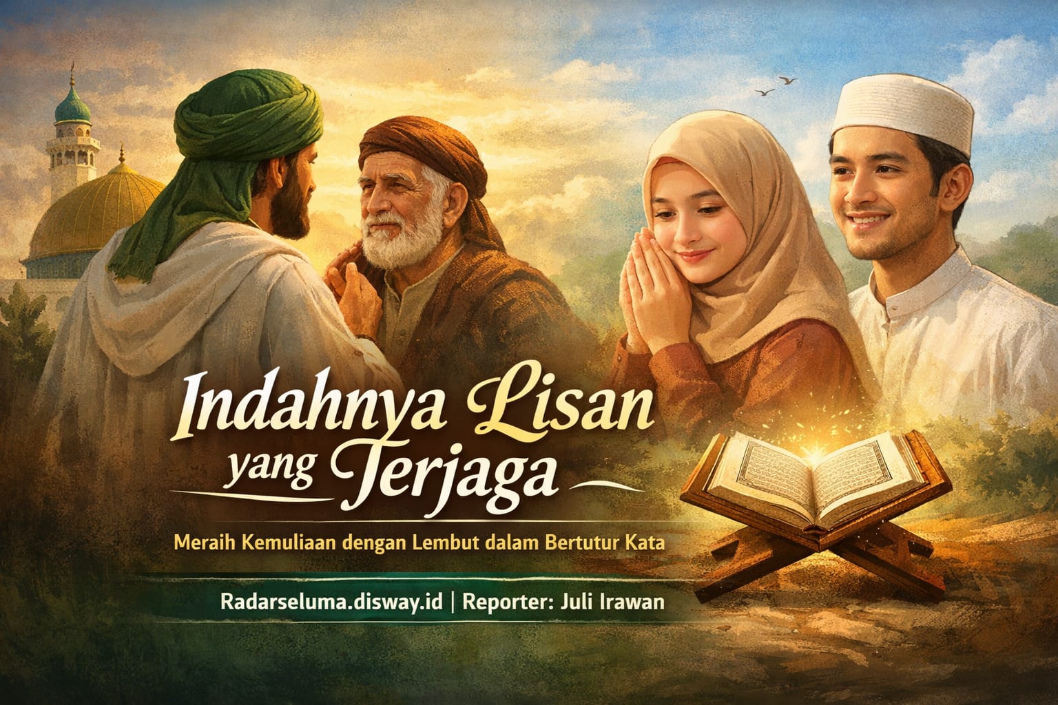 “Indahnya Lisan yang Terjaga: Meraih Kemuliaan dengan Lembut dalam Bertutur Kata”