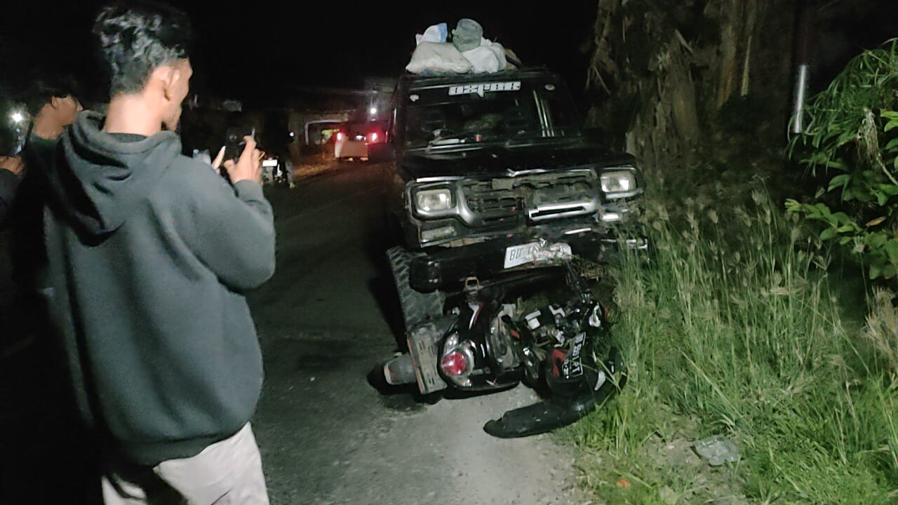  Hantam Jeep Hiline, Pengendara Scoopy Warga Seluma Patah Kedua Kaki