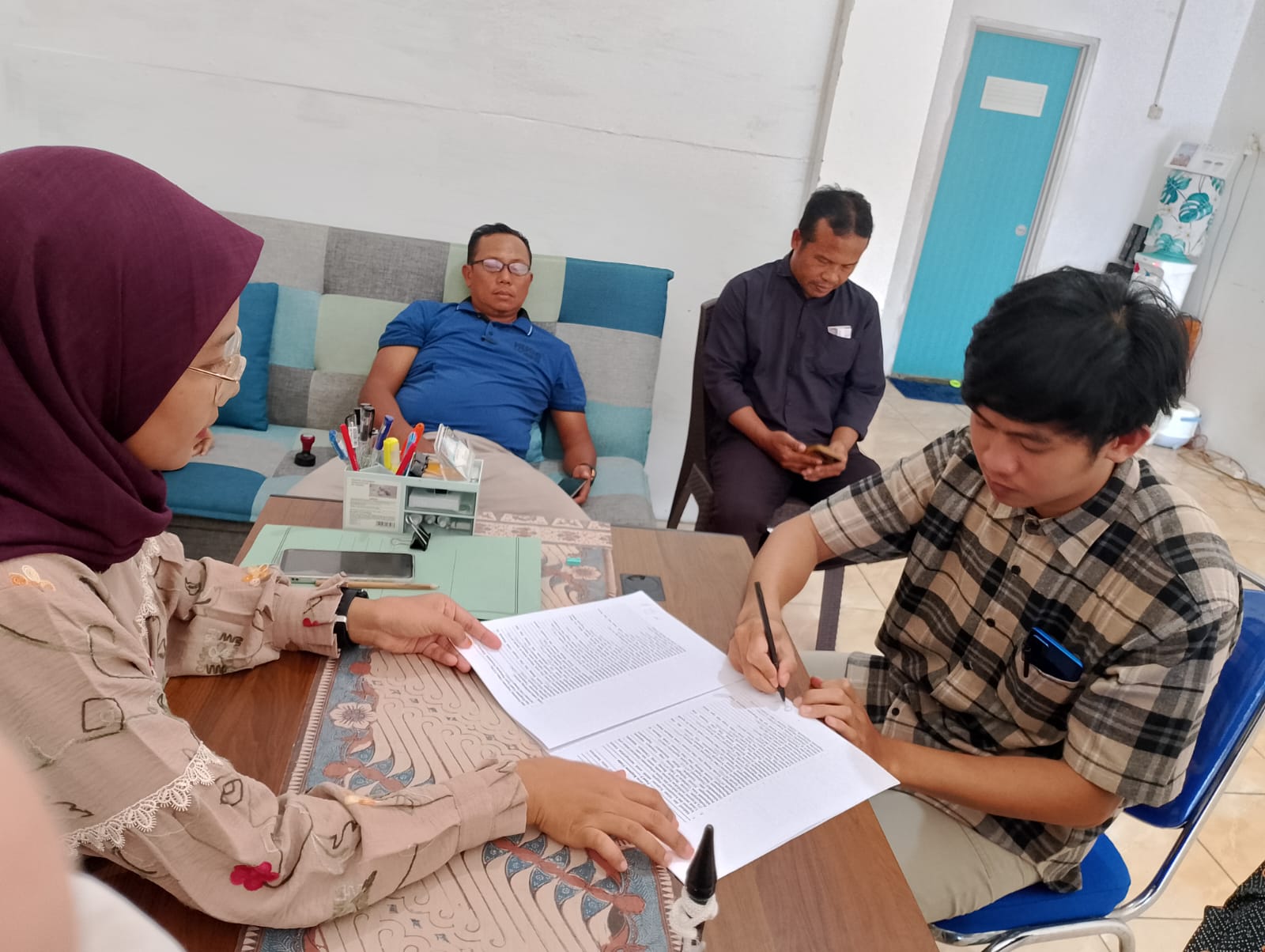 Koperasi Merah Putih Desa Talang Tinggi, Sedang Diurus di Notaris