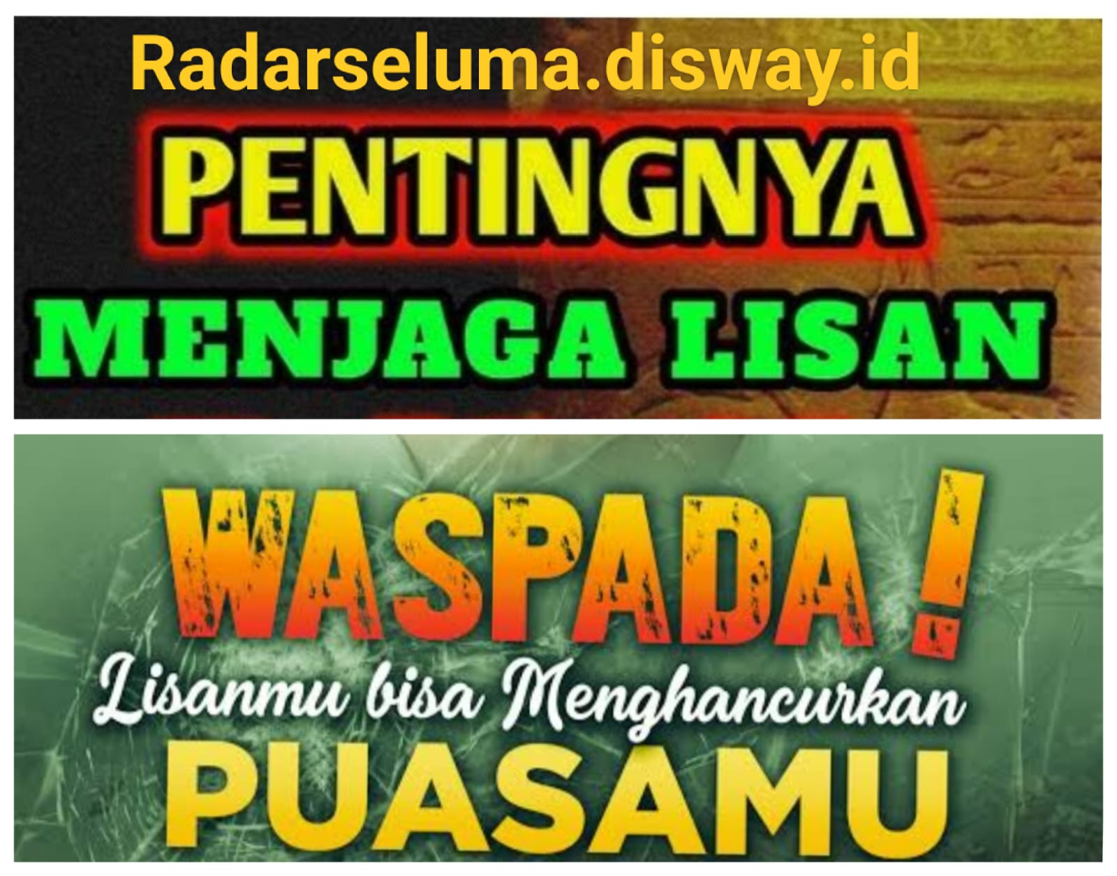 Menjaga Lisan dan Perbuatan Saat Berpuasa Berdasarkan Dalil Al-Qur’an dan Hadis
