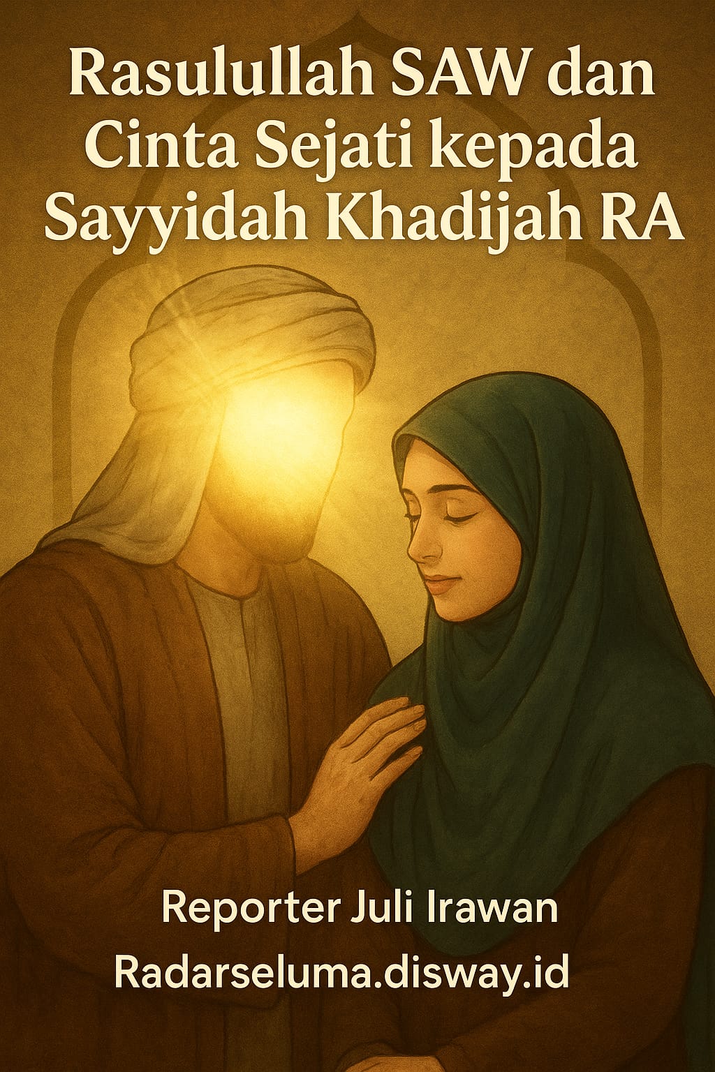 Rasulullah SAW dan Cinta Sejati kepada Sayyidah Khadijah RA: Teladan Abadi dalam Kesetiaan dan Pengorbanan