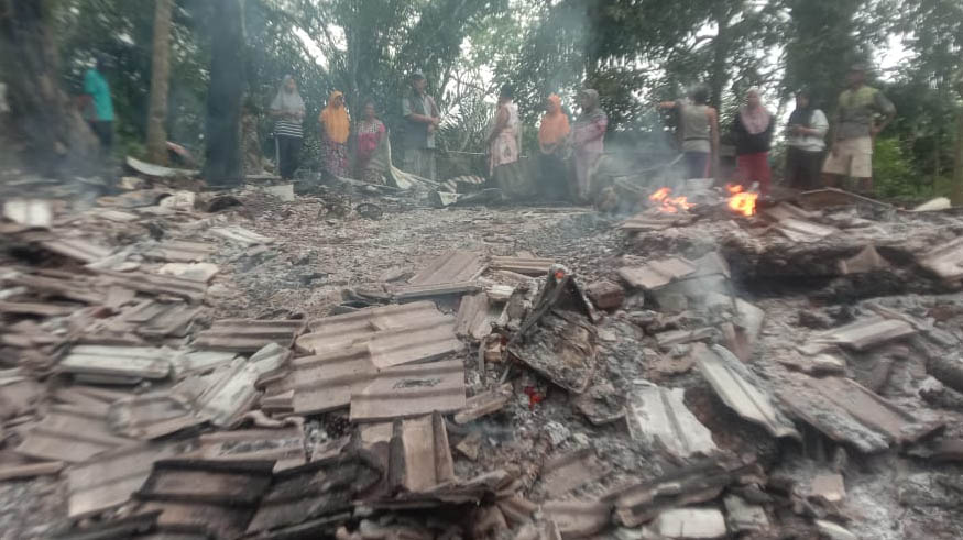 Baznas Bedah Rumah Korban kebakaran