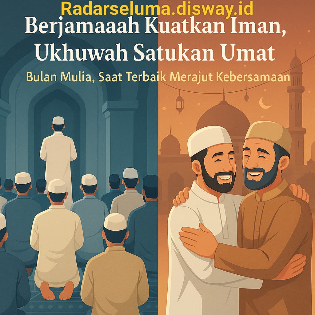 Manfaat Berjamaah dan Ukhuwah di Bulan Mulia