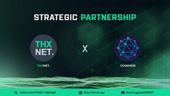 Percepat Adopsi Blockchain Untuk Perusahaan Web2, THXNET dan Coinweb Kerjasama