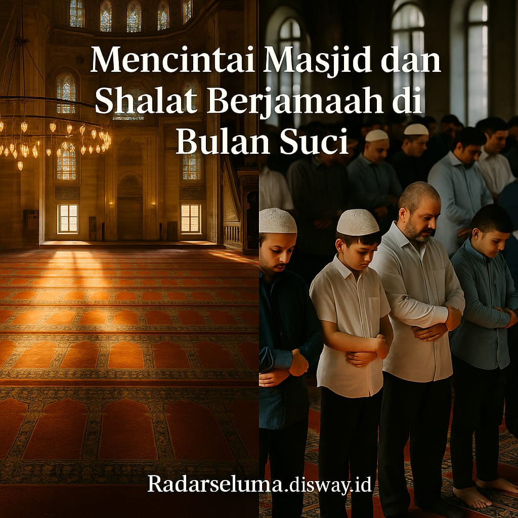 Mencintai Masjid Dan Sholat Berjamaah Di Bulan Suci Dzulqa'dah 