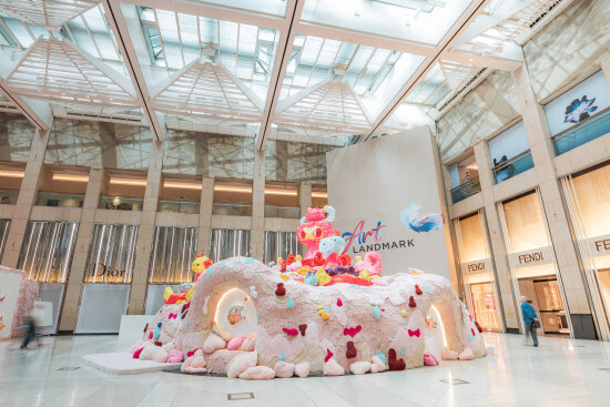   Ayako Rokkaku Unveils ‘THE ISLAND – ONIGASHIMA' at LANDMARK: A Monumental Artistic Odyssey in Central