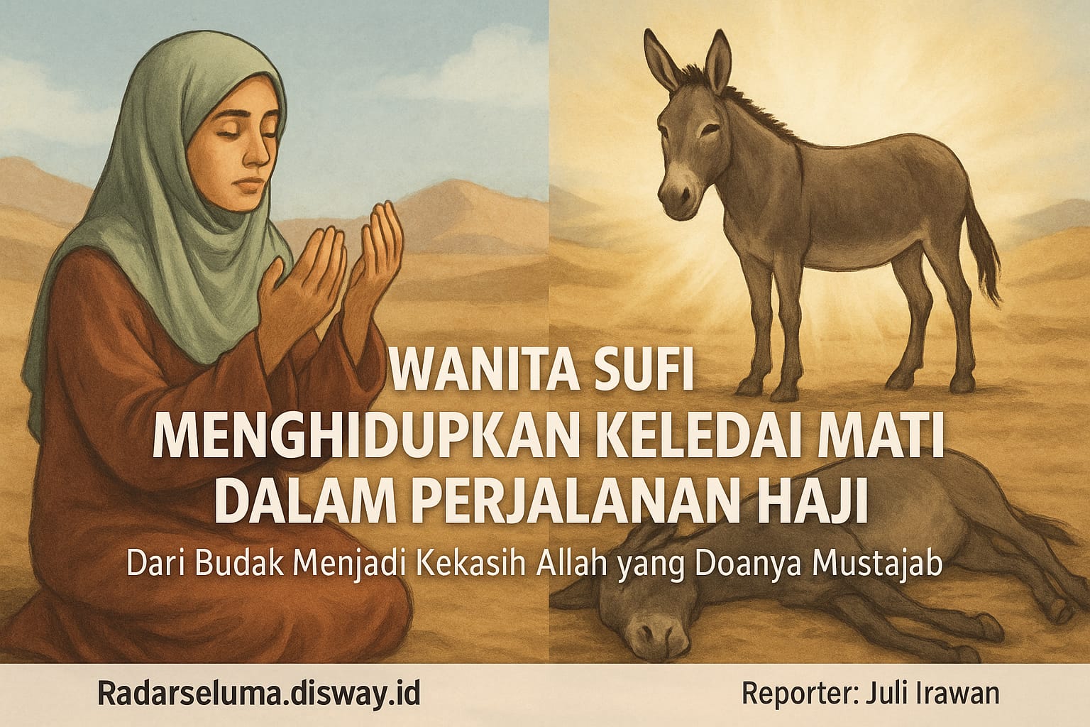 Kisah Menggetarkan Sufi Wanita: Dari Budak Menjadi Kekasih Allah, Menghidupkan Keledai yang Telah Mati dalam P