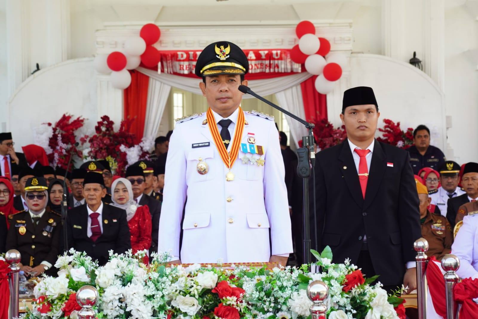  Walikota Irup HUT RI ke-80,  Kobarkan Semangat Nasionalisme