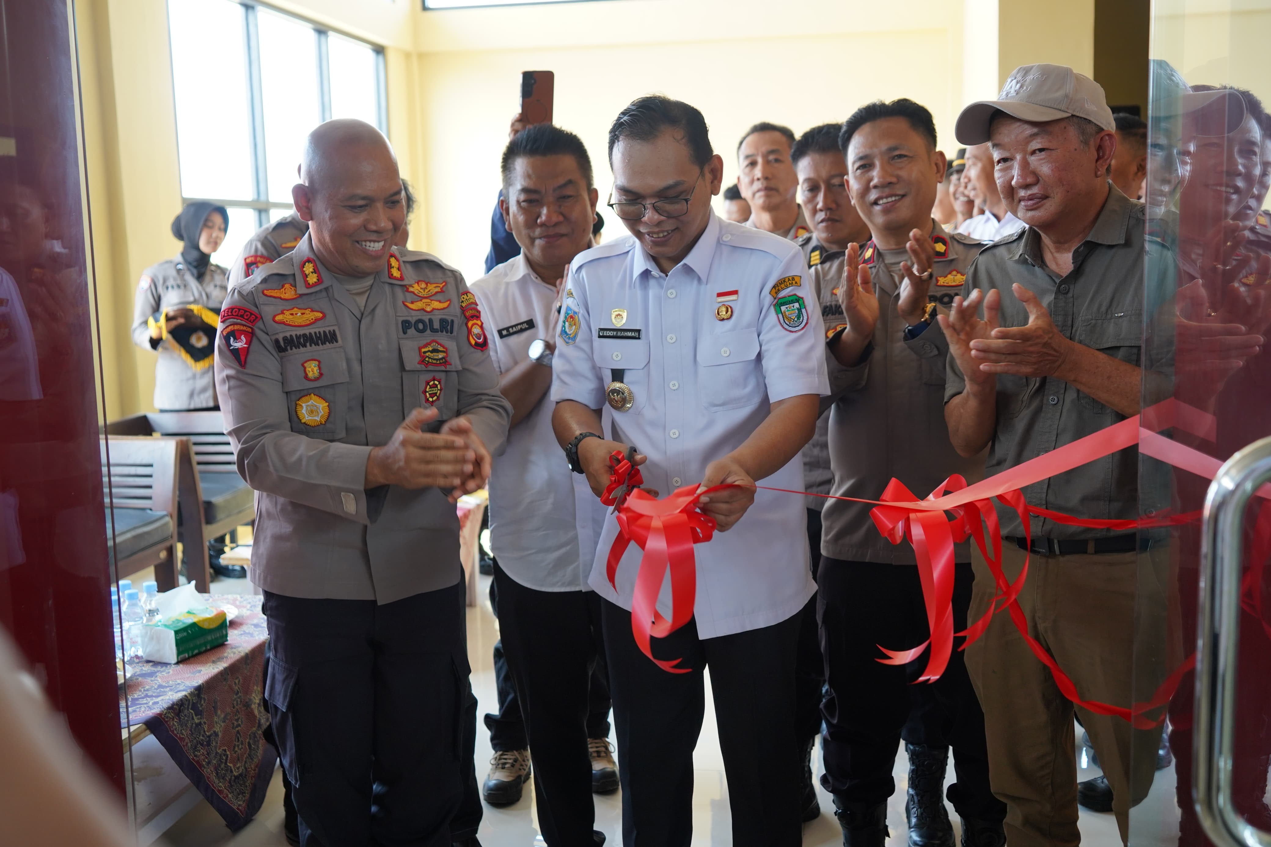 Tingkatkan Pelayanan, Polres Seluma Resmikan Command Center dan Bangun Pos Lantas