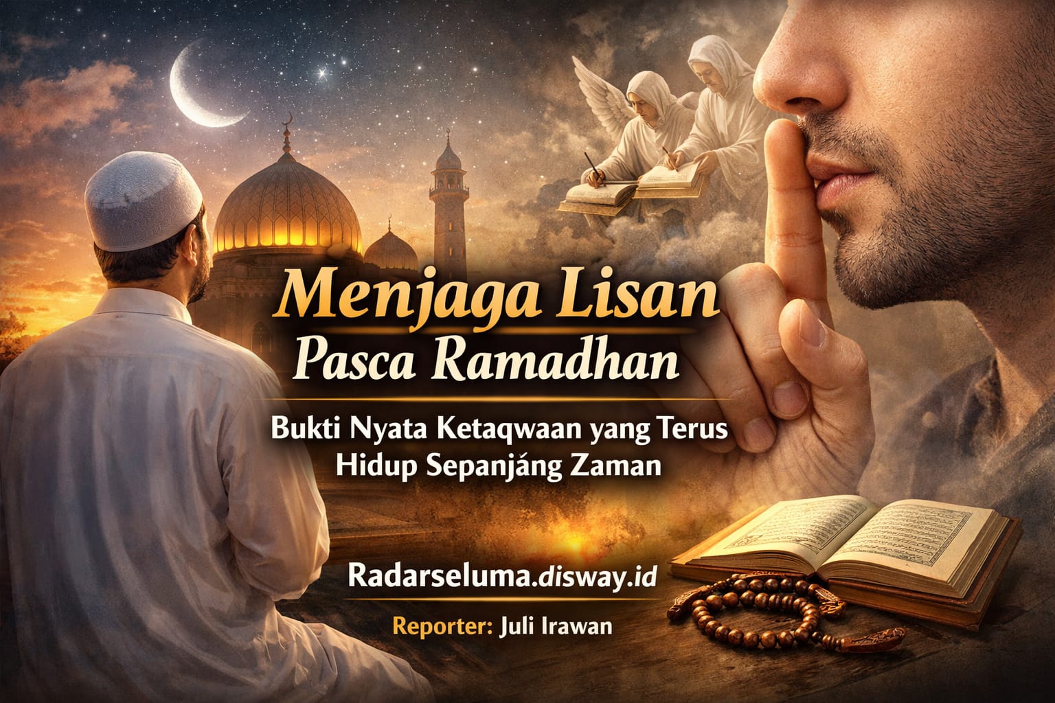 Menjaga Lisan Pasca Ramadhan: Bukti Nyata Ketaqwaan yang Terus Hidup Sepanjang Zaman