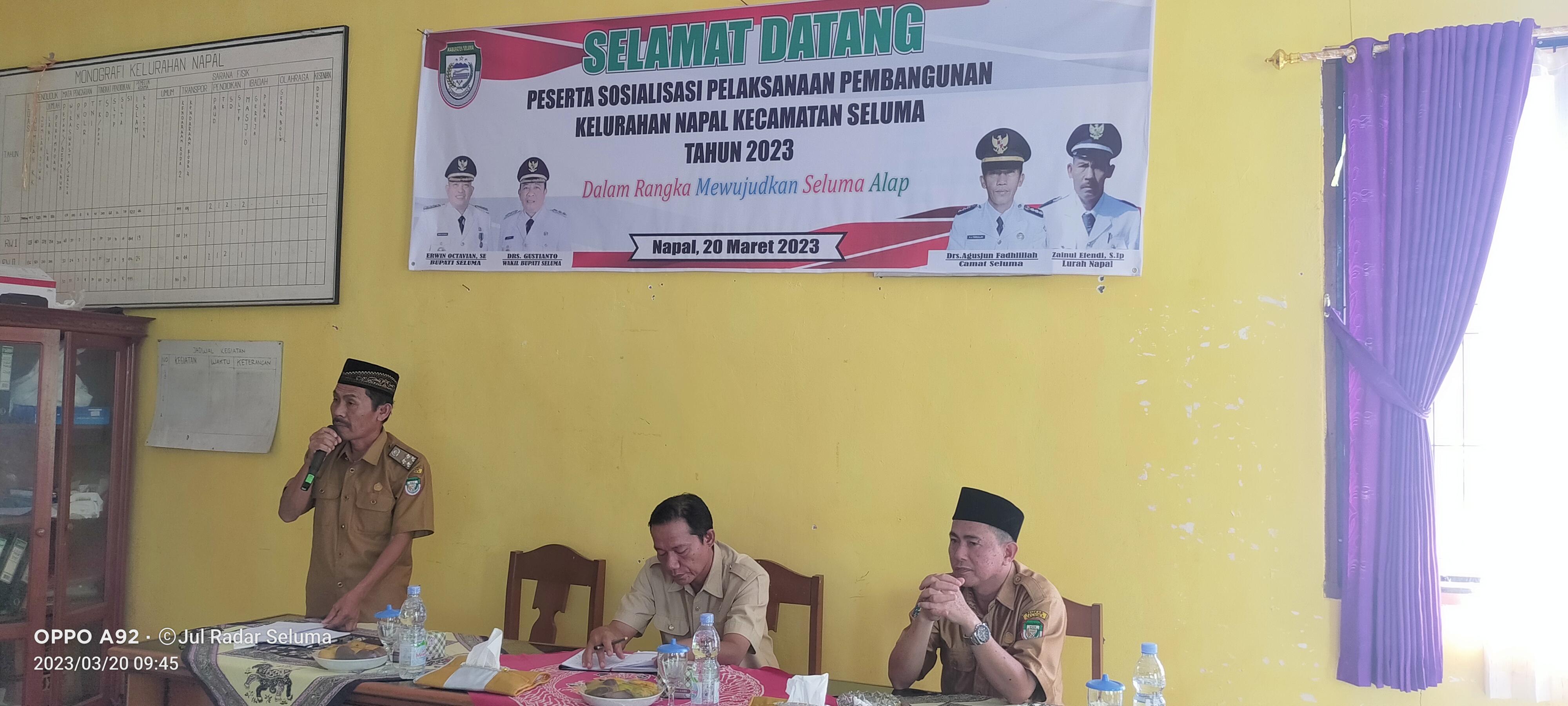 Setiap Kelurahan di Seluma Diberi Dana 200 Juta, Kurang?