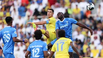 Al-Nassr Vs Al Hilal, Ronaldo Boyong 2 Gol!!