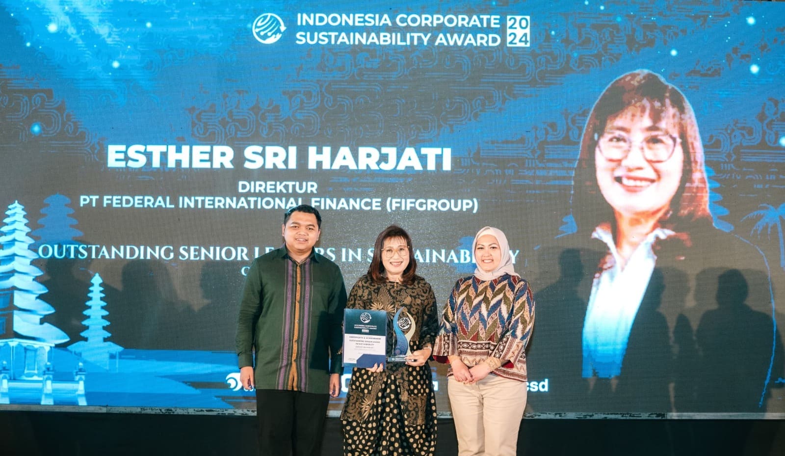     Wow! FIFGROUP Borong 3 Penghargaan di Indonesia Corporate Sustainability Award 2024