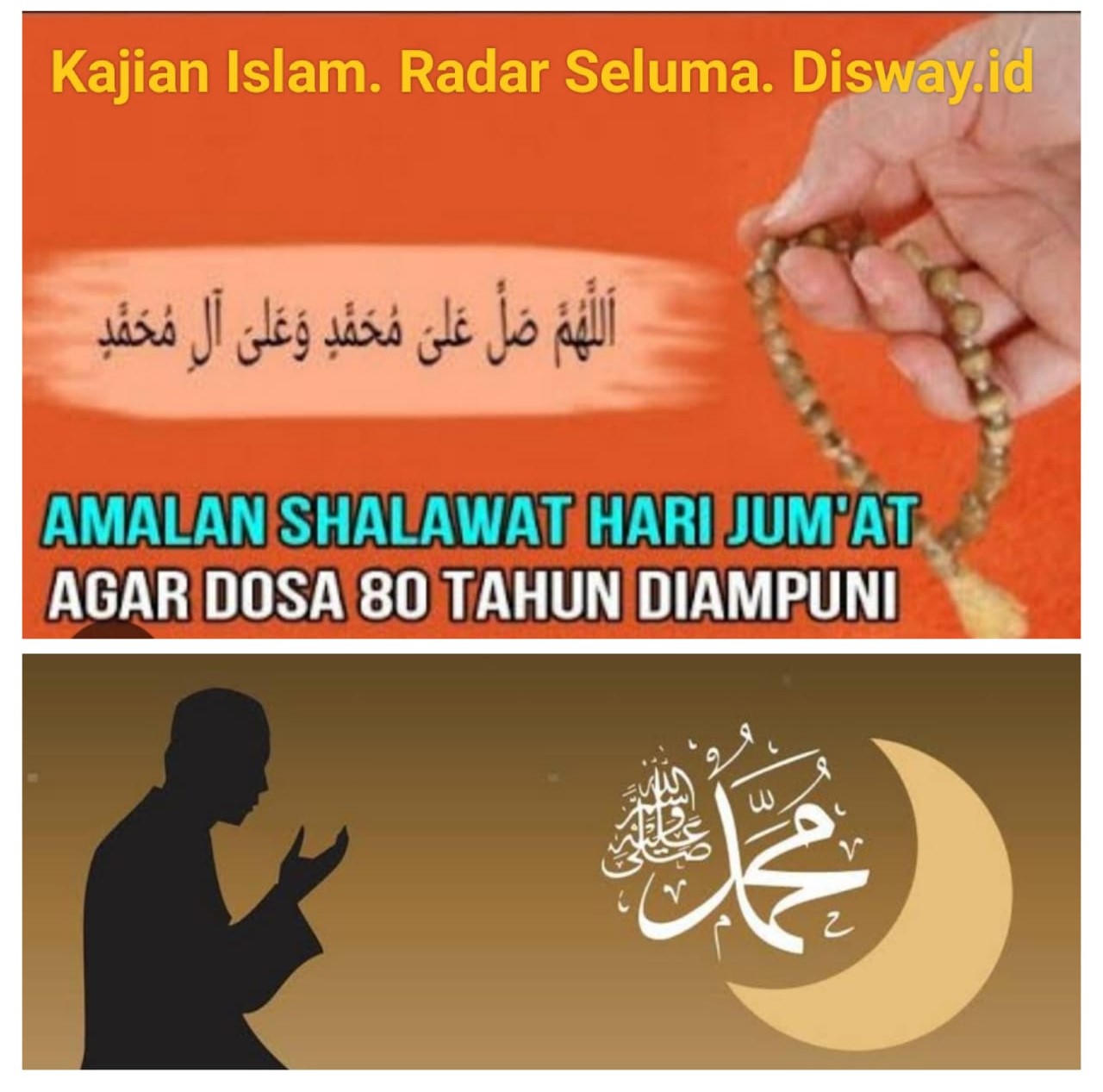  Ingin Diampuni Dosa Selama 80 Tahun..?? Yuk Amalkan Salawat Ini Dihari Jum'at