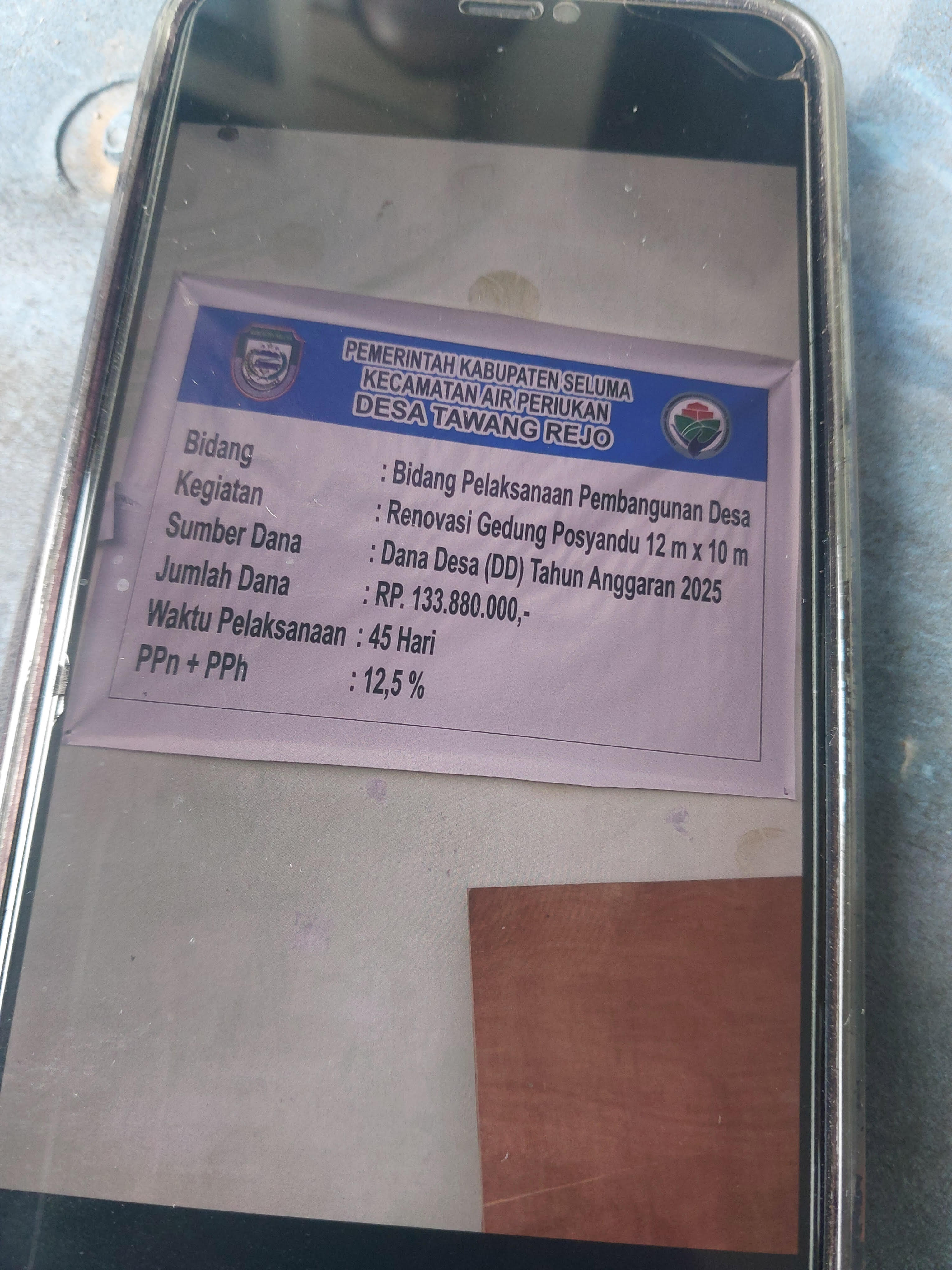 Direhap Untuk Posyandu, Balai Desa Tawang Rejo Disulap Jadi Dapur SPPG