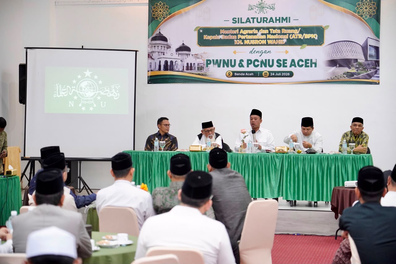 Menteri Nusron Ajak NU Percepat Sertipikasi Tanah Wakaf