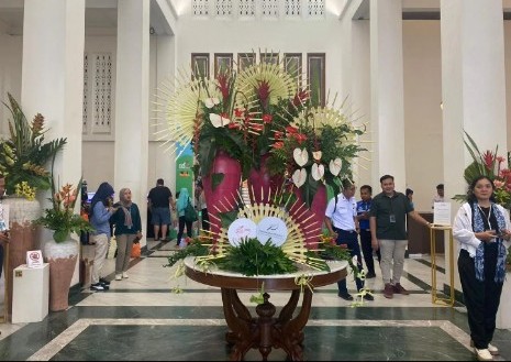  Pameran Rangkaian Bunga di Stasiun Yogyakarta, Kerjasama Perangkai Bunga Indonesia