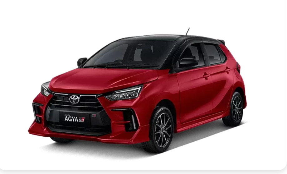 Promo All Toyota Agya Varian Tertinggi GR Sport CVT Harga Terjangkau Model Baru