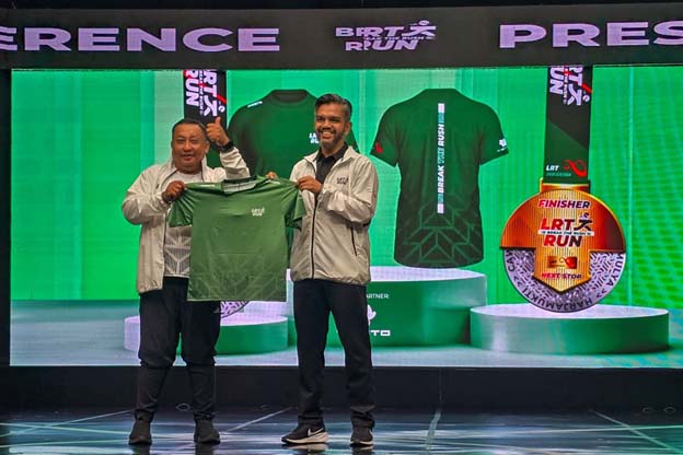  Cara Seru LRT Jabodebek Ajak Warga Bergerak dan Rayakan Hidup Sehat, LRT RUN BREAK THE RUSH   