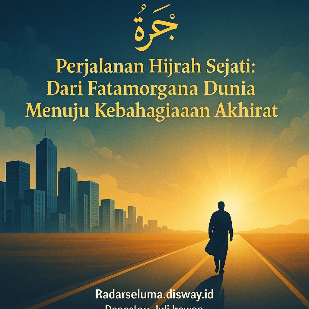 Perjalanan Hijrah Sejati: Dari Fatamorgana Dunia Menuju Kebahagiaan Akhirat