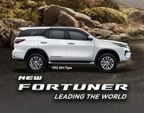 Toyota  New Fortuner 4X4 2024 Harga Terbaru, Spesifikasi dan Promo Maret 2024 Mobil SUV dengan Fitur Baru