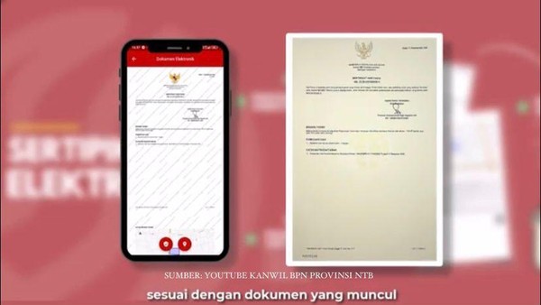 Sertipikat Elektronik Tingkatkan Keamanan Data Pertanahan