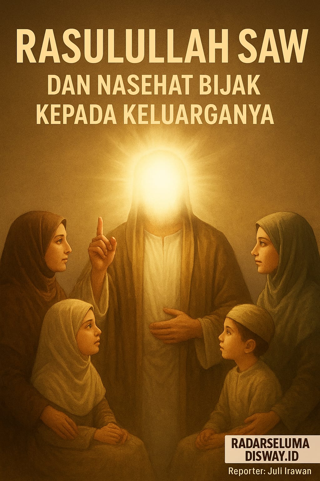 Rasulullah SAW: Teladan Agung dalam Memberi Nasehat Bijak kepada Keluarganya