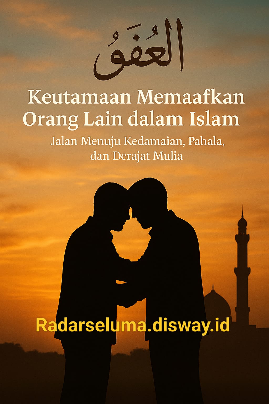 Keutamaan Memaafkan Orang Lain dalam Islam: Jalan Menuju Ketenteraman dan Kemuliaan Hati