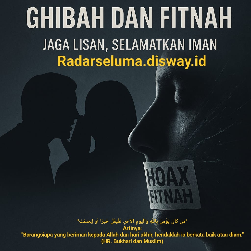 Menghindari Perbuatan Ghibah dan Fitnah