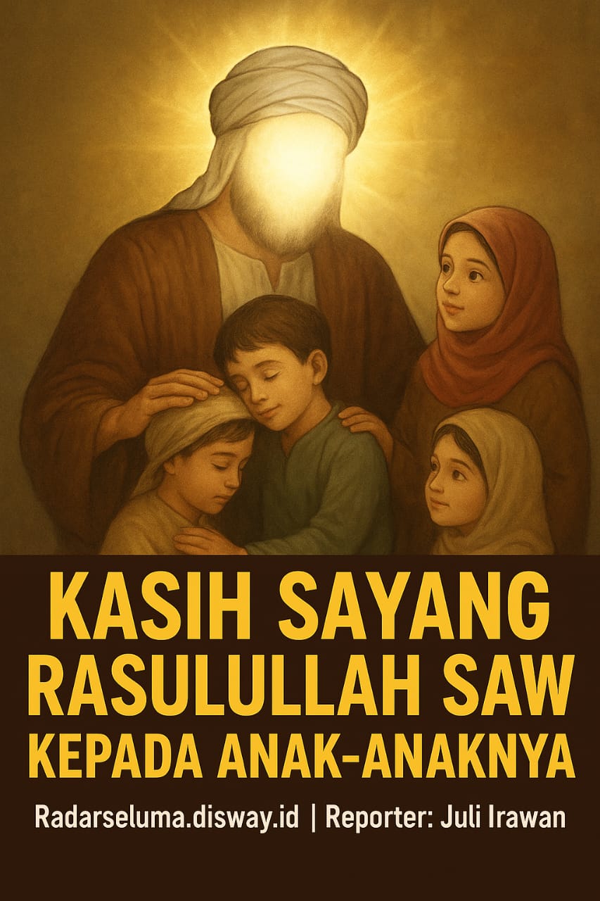 Rasulullah SAW: Teladan Ayah yang Selalu Mendoakan Kebaikan bagi Anak-anaknya