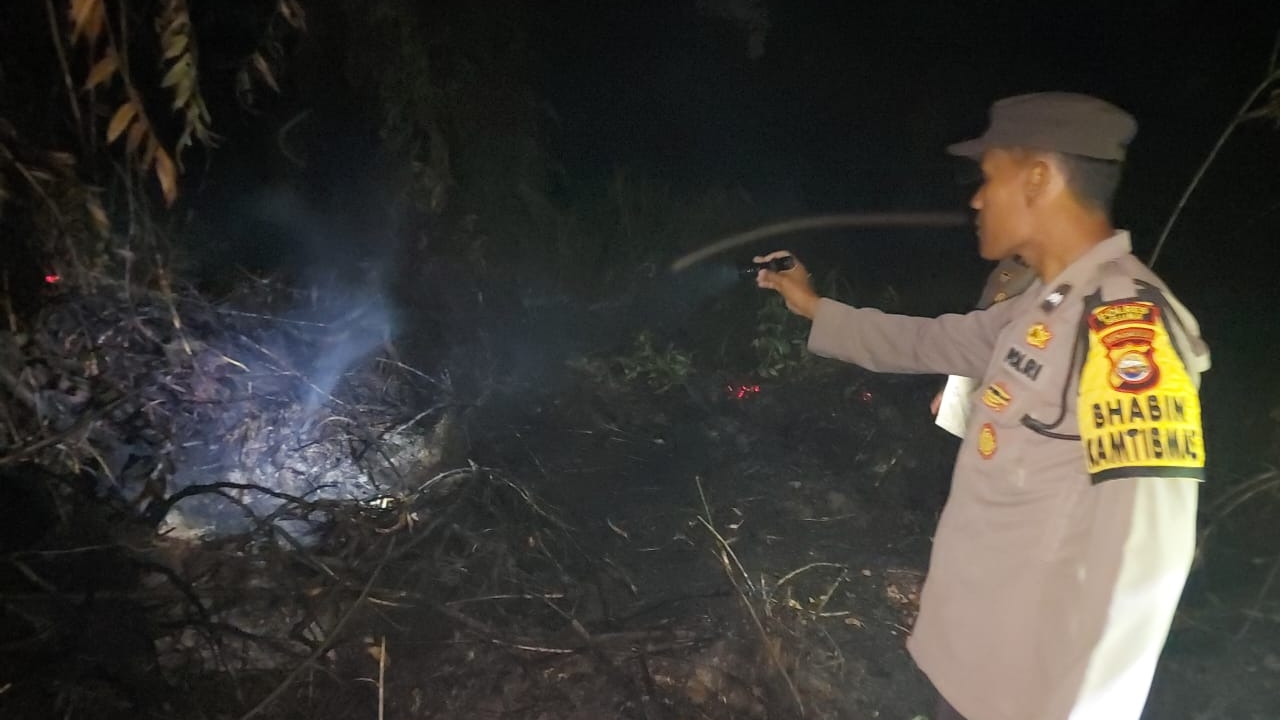  4 Hektar Lahan Gambut di Seluma Terbakar, Lahan Gudang G Net