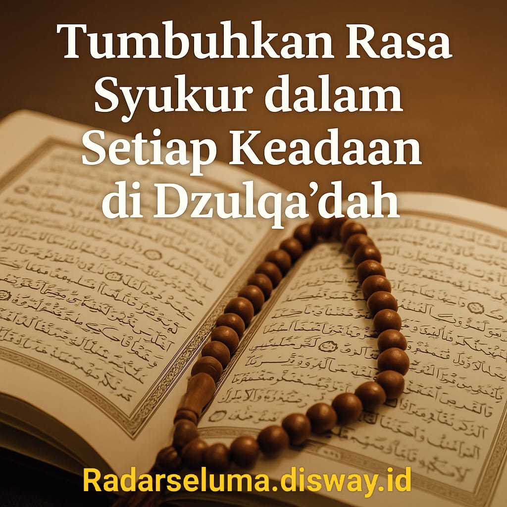 Tumbuhkan Rasa Syukur dalam Setiap Keadaan di Dzulqa’dah