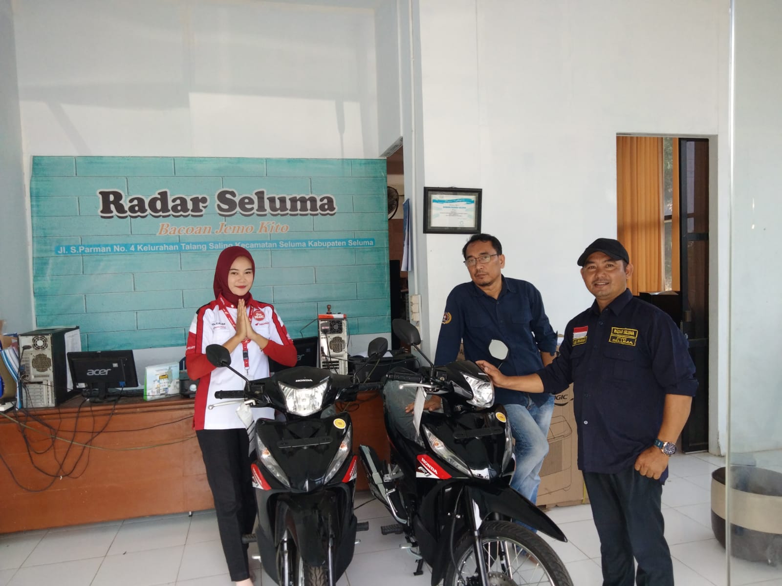 2 Motor Dan Doorprice Hadiah Jalan Santai Sudah Berdatangan