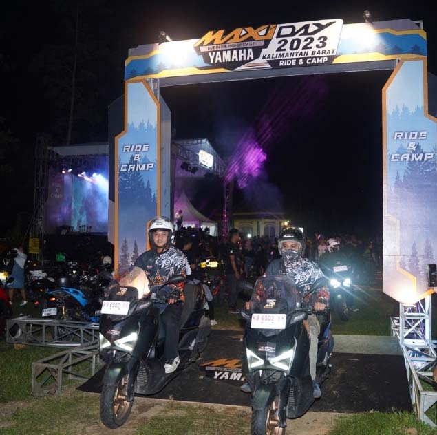  Yamaha Day 2023 di Singkawang, Ribuan Bikers Berkumpul