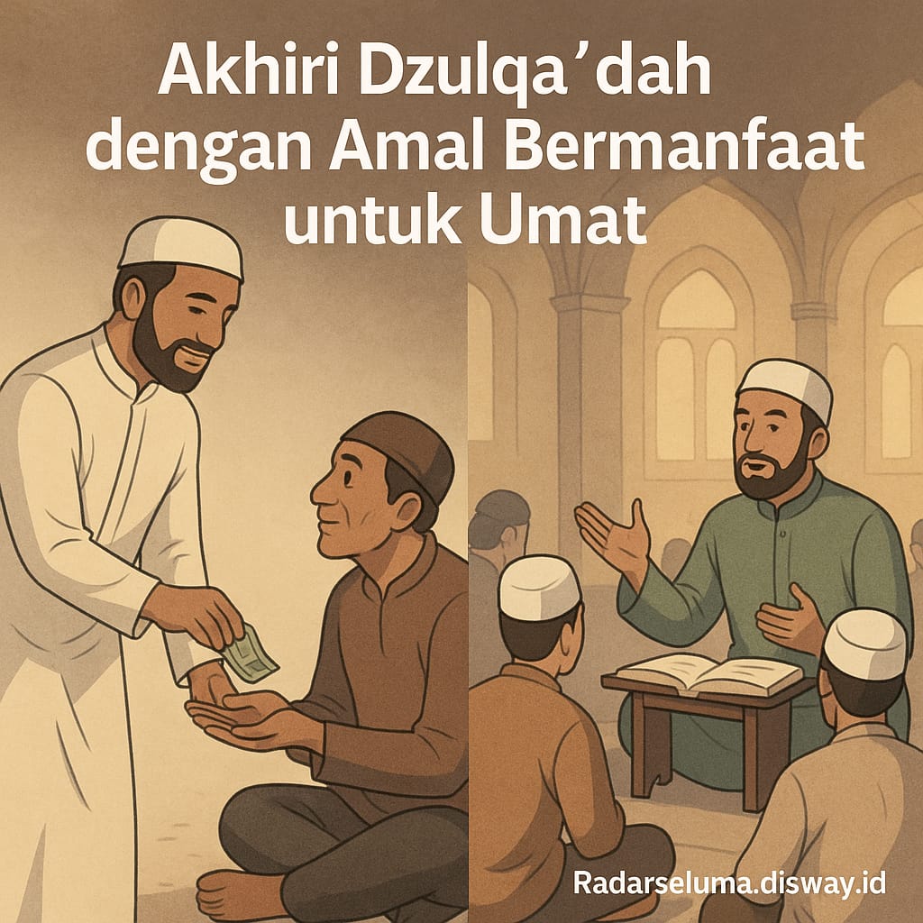 Mengakhiri Bulan Dzulqa’dah dengan Amal yang Membawa Manfaat bagi Umat