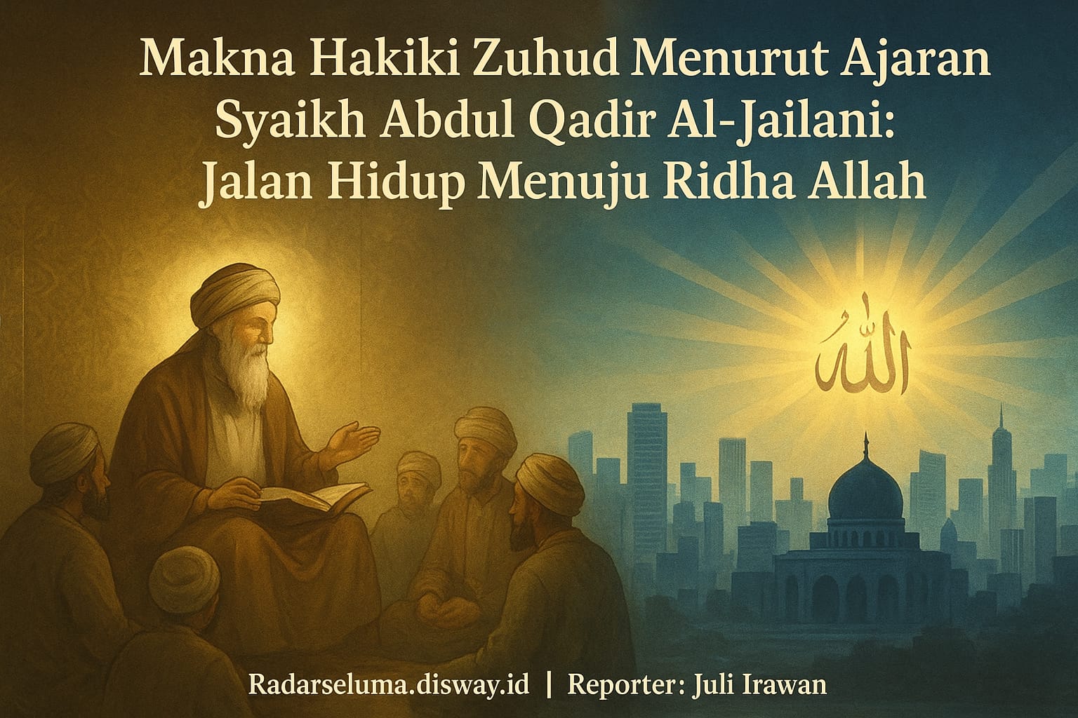 Makna Hakiki Zuhud Menurut Ajaran Syaikh Abdul Qadir Al-Jailani: Jalan Hidup Menuju Ridha Allah