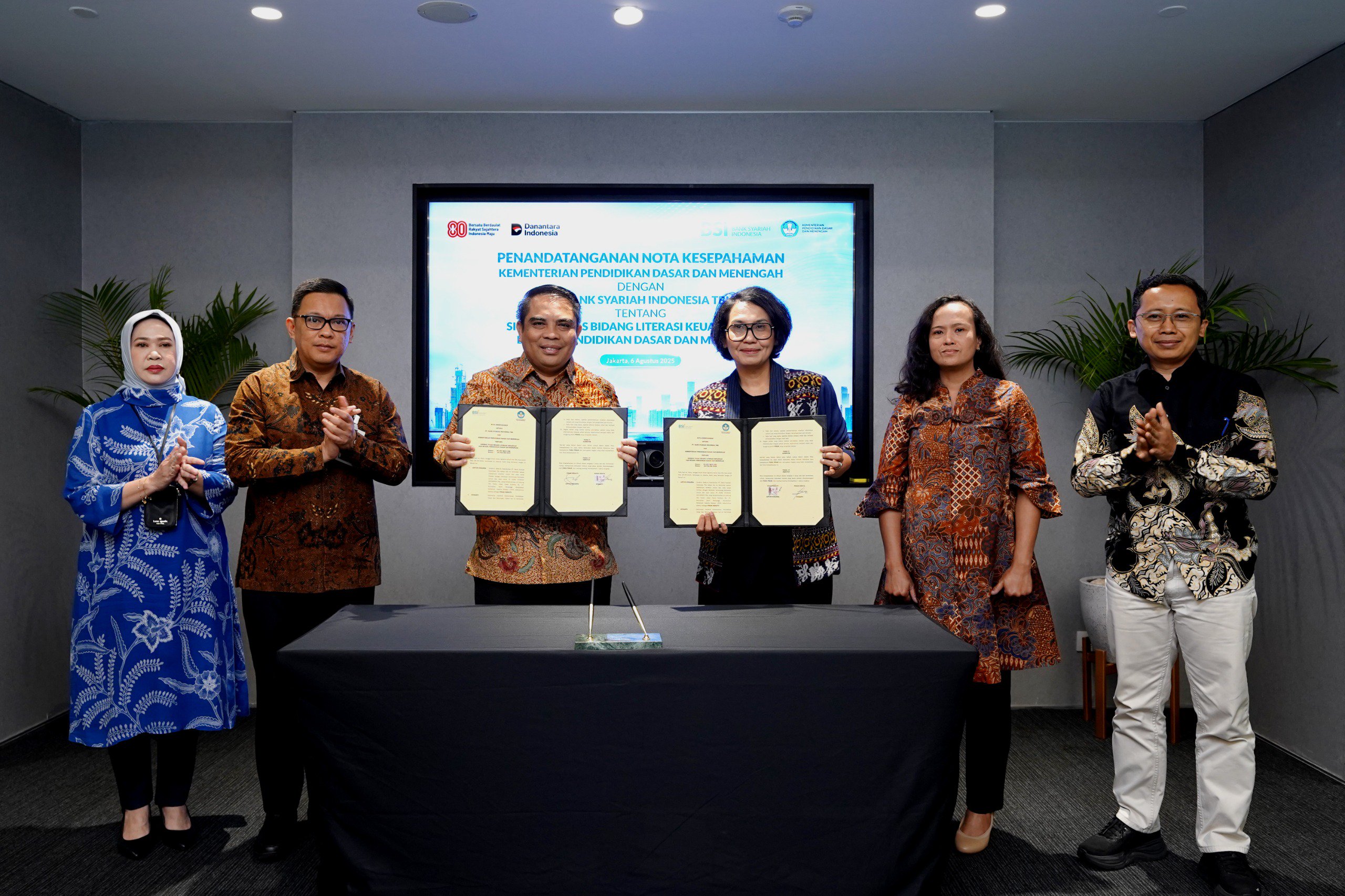  Gandeng Kemendikdasmen, BSI Perkuat Literasi keuangan di Dunia Pendidikan