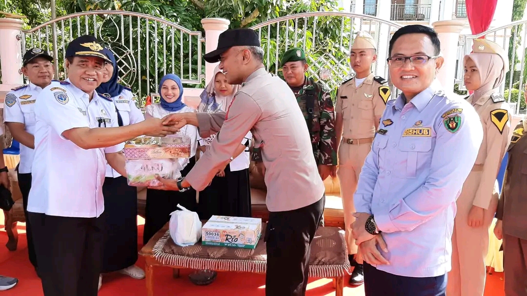 Sambangi Pos PAM NATARU, Dishub Bengkulu Selatan Siap Pengamanan