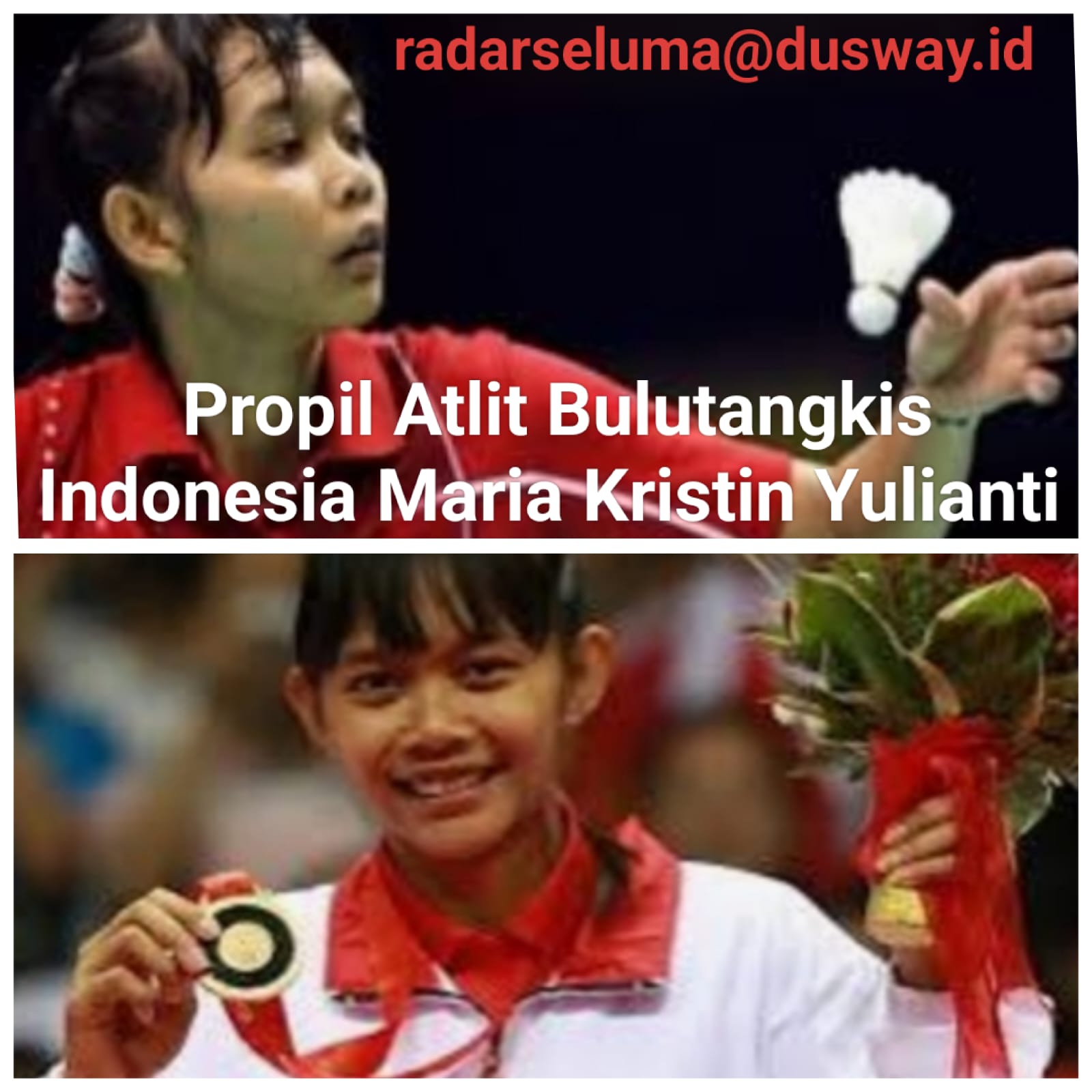 Profil Atlit Bulutangkis Tunggal Indonesia Maria Kristin Yulianti 